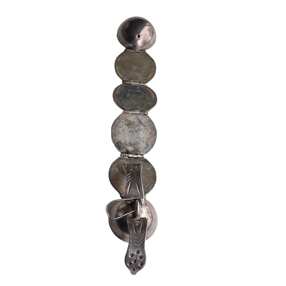 Vintage Puzzle ball sterling silver folding ball picture locket Taxco Mexico - Picture 5 of 11